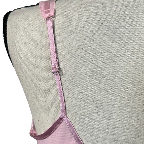 Morgan Taylor Intimate Small Nightgown Floral Spaghetti Strap Semi-Sheer Nightie - Picture 6 of 9